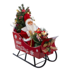 Şaxta Baba Xizək Dekoru 262-4 - 