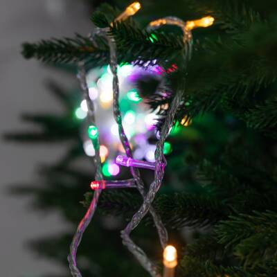 Şəffaf Naqil Rəngli İşıq 100metr 700 lampa 412-27 - 1