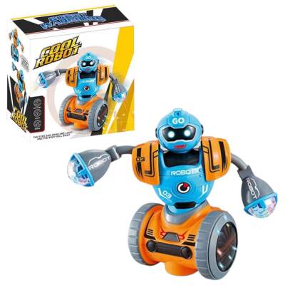 Səsli İşıqlı Hərəkətli Robot Oyuncaq (357-29) - 1