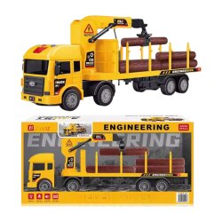 Səsli İşıqlı Odun Daşıyan Tır (375-19) - 