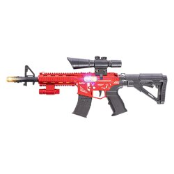 Səsli İşıqlı Oyuncaq Avtomat M416 (371-28) - 