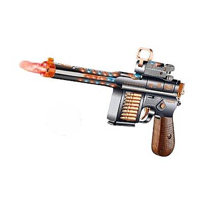 Səsli İşıqlı Oyuncaq Tapanca 696-119 - 1