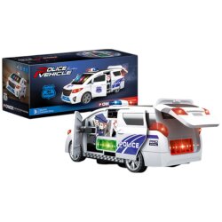 Səsli İşıqlı Polis Maşını (357-34) - 2