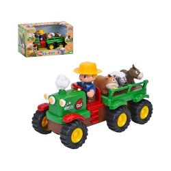 Səsli İşıqlı Traktor, Fermer (600-2) - 