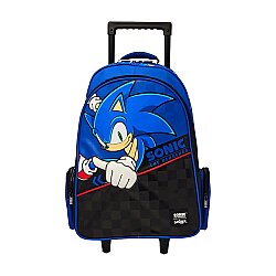 Sonic Dizaynlı Təkərli Məktəbli Çantası Smiggle (617-6) - 