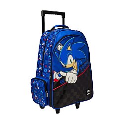 Sonic Dizaynlı Təkərli Məktəbli Çantası Smiggle (617-6) - 3