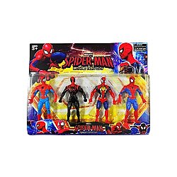 Spiderman Fiquru 4-lü Dəst 661-12 - 