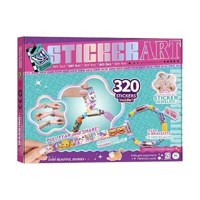Sticker Art Qolbaq Yaradıcı Oyuncağ (260-10) - 1