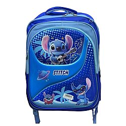 Stitch Dizaynlı Məktəbli Çantası (602-8) - 
