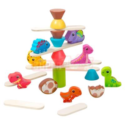 Taxta Balans Oyunu Dinozavr 379-25 - 1