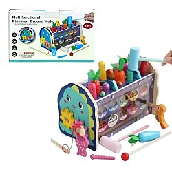 Taxta Çəkic Oyunu Öyrədici Montessori Oyuncağı (841-21) - 