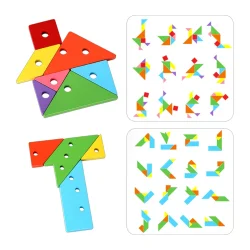 Taxta Fiqur və Maqnitli Balıq 294-12 - 2