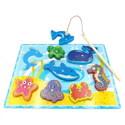 Taxta Maqnit Balıq Oyunu 423-4 - 1