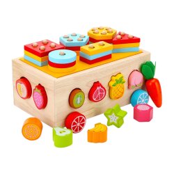 Taxta Maşın Öyrədici Oyuncaq 379-1 - 