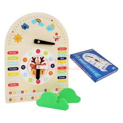 Taxta Öyrədici Saat və Təqvim 294-8 - 2