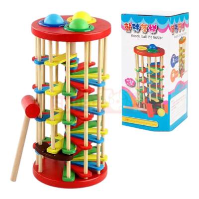 Taxta Pilləkən Oyuncağı 379-48 - 1