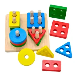 Taxta Rəngli Fiqur 379-36 - 2