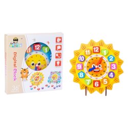 Taxta Saat Öyrədici Oyuncaq 379-30 - 