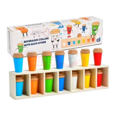 Taxta Stəkan Uyğunlaşdırma Oyunu 294-18 - 1