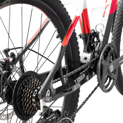 Velosiped Toba 24* GTR-985 Ağ-Qırmızı - 8