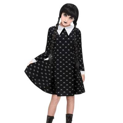 Wednesday Paltarı - Halloween Geyimi (444-18) - 1