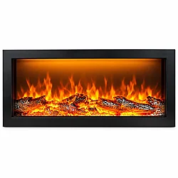 Yeni İl Dekorativ Kamin Sobası – Alov Effektli, 21×12×18 sm (665-22) - 