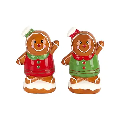  Yeni İl Duz Qabı – Gingerbread Dizaynlı (637-3) - 1