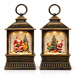 Yeni İl LED Orta Ölçülü Lampa Suveniri – 1 ədəd (648-43) - 