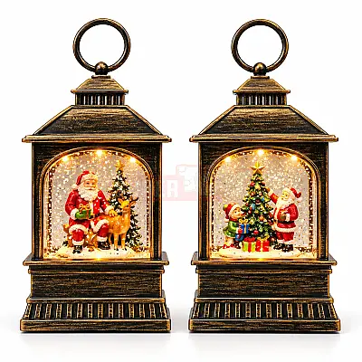 Yeni İl LED Orta Ölçülü Lampa Suveniri – 1 ədəd (648-43) - 1