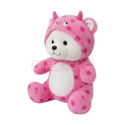 Yumşaq Ayı Çəhrayı Geyimli 65sm 202-22-3 - 1