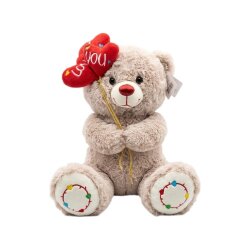 Yumşaq Ayı Ürəkli 30sm - 