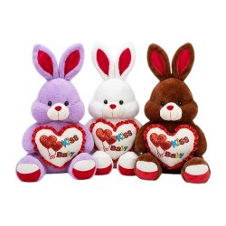 Yumşaq Dovşan Ürəkli 70sm - 