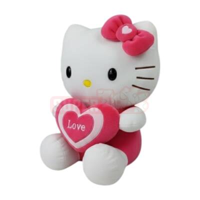 Yumşaq Hello Kitty Ürəkli 35sm 0881-G-19 - 1