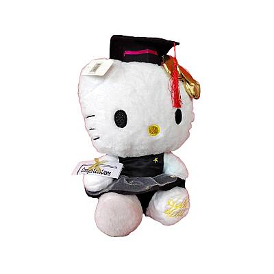 Yumşaq Məzun Hello Kitty 30sm - 1