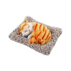 Yumşaq Yatmış Pişik İnteraktiv Oyuncaq (387-261) - 