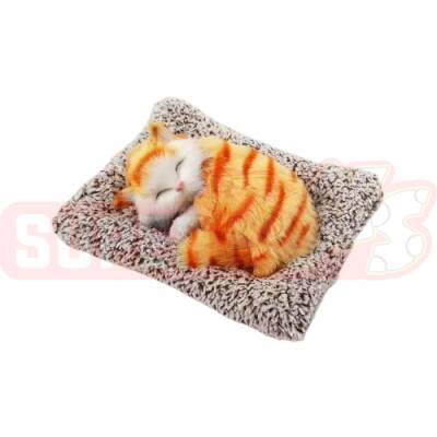 Yumşaq Yatmış Pişik İnteraktiv Oyuncaq (387-261) - 1